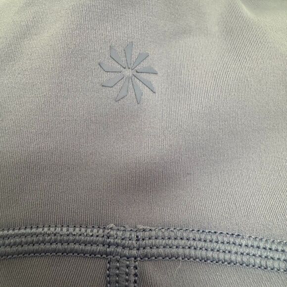 Athleta Size XS Ultimate Stash Pocket Capri Leggings Lavender Purple Run Yoga - Picture 4 of 7